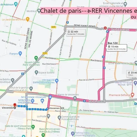 De Paris Bed & Breakfast Fontenay-sous-Bois